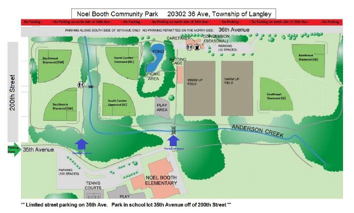 Noel Booth Park Map